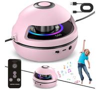 Music Jump Rope Machine, Smart Skipping Rope Kids, Skipping Rope, Electronic Jump Ropes for Adults with 1-10 Speed Level, LED Display Counter and Music, Kids Gym Equipment for Youth, Adults, Family