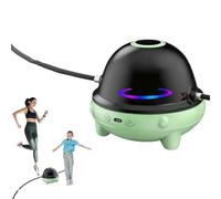 Music Jump Rope Machine,Smart Skipping Rope,Wireless Skipping Ropewith Bluetooth Speaker,10 Speed Levels,Colourful Lights and Music,Smart Cordless JumpRope for Adults Kids Home Gym Equipment