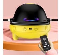Music Jump Rope Machine, Wireless Skipping Rope with Counter Skipping Rope Machine Cordless Kids Intelligent Rope Skipping Remote Colored Breathing Light for Indoor Outdoor Family Fun Gym Equipment