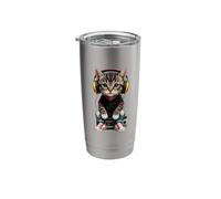 Music Kitten Stainless Steel Insulated Tumbler