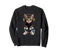 music kitten Sweatshirt