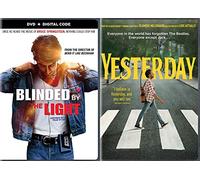 Music Leading You Through Life: Yesterday + Blinded By The Light 2 DVD Pack Bundle The Beatles Bruce Springsteen