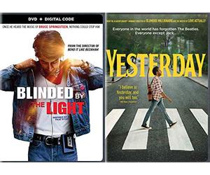 Music Leading You Through Life: Yesterday + Blinded By The Light 2 DVD Pack Bundle The Beatles Bruce Springsteen