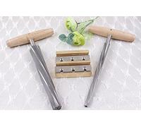 Music-Life Cello Maintenance Tools, Cello Peg Hole Reamer + Peg Shaver + End Pin Reamer