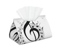 Music Long Tissue Box Cover - Modern And Functional Acrylic Tissue Box Holder For Home Decor, Rectangular Tissue Box Cover, Functional Tissue Box Cover