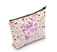 Music Lover Gift Pink Club Makeup Bag Midwest Princess Gift Singer Fans Gift Travel Cosmetic Pouch (Pink Club Bag EU)