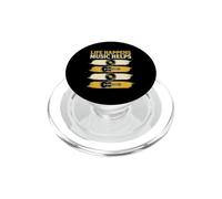 Music Lover Life Happens Music Helps Melody Lyrics PopSockets PopGrip for MagSafe
