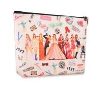 Music Lover Makeup Bag - Singer Fans Cosmetic Bag, Album Name Gift for Women Girls