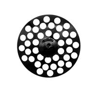 Music Lovers Cymbals 18 Inch Black Rock Cymbal With Holes Handmade Gong Professional For Drum Set