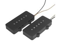 Music Lovers Electric Guitar Pickups Alnico 5 Vintage Single Coil 6-String Electric Guitar Pickup Guitar Pickups N-8.1K B-8.8K Black(B)