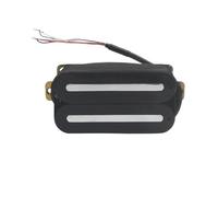 Music Lovers Electric Guitar Pickups Dual Rail Electric Guitar Humbucker Pickup Double Coil Coil Splitting Ceramic N-10K B-16K Applies To Guitar(Bridge)