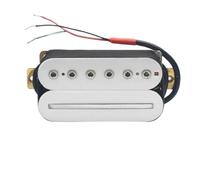 Music Lovers Electric Guitar Pickups Electric Guitar Humbucker Pickup Blade/Hex Screw Adjusting Dual Coil Guitar Pickup With 4-Conduct Cable/Coil Splitting(L)