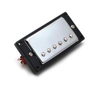 Music Lovers Electric Guitar Pickups Six-string LP Electric Guitar Double-coil Pickup Semi-enclosed Copper Shell Pickup Single Row 69.5 * 39MM Bridge(C,Neck)