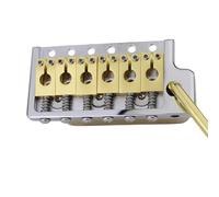 Music Lovers Guitar Bridge 1 Set Brass Tremolo Guitar Bridge Complete Install Kit(A set of CR)
