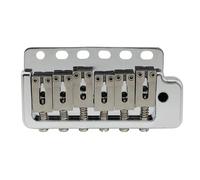 Music Lovers Guitar Bridge 54mm Stainless Steel Saddle Guitar Tremolo Bridge With Full Solid Block Musical Instrument Accessories(Chrome)