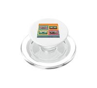Music lovers retro cassette good days summer mixtapes PopSockets PopGrip for MagSafe