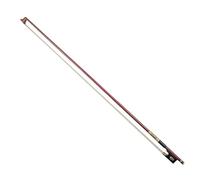 Music Lovers Violin Bow 4/4 Size Violin Bow Round Stick Ebony Frog Peacock Inlay Beautiful Appearance Professional Performance