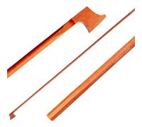 Music Lovers Violin Bow Brazilwood Violin Bow Unfinished 4/4 3/4 1/2 1/4 1/8 1/10 1/16 Maker Luthier Blank DIY Lightweight And Durable(3-4)