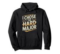 Music Major Who Chose Hardest College Without Regret Humor Pullover Hoodie