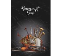 Music Manuscript Book: A4, 100 pages, 12 staves per page