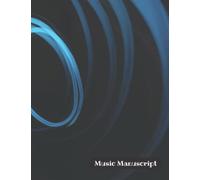 Music Manuscript: Ideal for learners, music composition and start your journey as musician . Type of lines : Grand Blank Staff