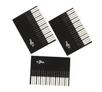 Music Manuscript Notebook 3pcs Piano Stave Practice Book | Music Notebook A5, Guitar Sheet Music Notebook for Songs, Black Paper Set with Tear-off Pages