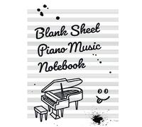 Music Manuscript Notebook: Blank Sheet Music with a Stylish White Marble Design / Notebook for Musicians / Staff Paper / Composition Books Gifts ... * Spacious * 14 Lines per Staff * 100 pages