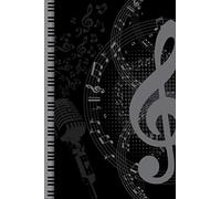 Music Manuscript Paperback: Song Writing Journal: Lined/Ruled Paper And Staff, Manuscript Paper For Notes, Lyrics And Music. For Musicians, Music ... Book Notebook Journal 120 Pages 6x9in
