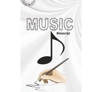 Music Manuscript :: Premium Music Notation Paper for Classical, Jazz, or Modern Composing