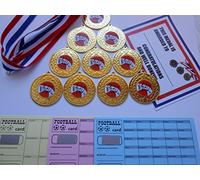 MUSIC MEDALS SET OF 10-50MM METAL- WITH RIBBON AND CERTIFICATE- CHOOSE FROM GOLD SILVER OR BRONZE