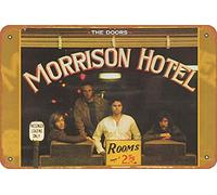 Music Metal Posters The Doors Morrison Hotel Album Cover Tin Metal Sign 8" X 12"
