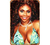 Music Metal Signs Vintage Lil' Kim Poster Hip Hop Wall Art Retro Decor Tin Sign-8x12inch