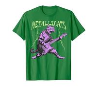 Music - Metallicats T-Shirt, Men, Kelly Green, 3X-Large