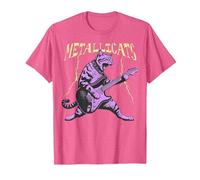 Music - Metallicats T-Shirt, Men, Pink Heather, Large