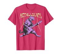 Music - Metallicats T-Shirt, Men, Red Heather, Medium