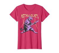 Music - Metallicats T-Shirt, Women, Red Heather, 3X-Large