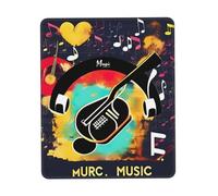 Music Mouse Pad, Computer Mouse Mat, Easy Gliding, Durable, Portable, Office&Home, Multiple Sizes