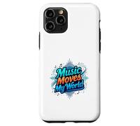 Music Moves My World Rhythm Lover Lifestyle Design Case for iPhone 11 Pro