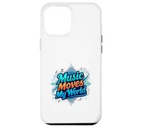Music Moves My World Rhythm Lover Lifestyle Design Case for iPhone 12 Pro Max