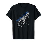 Music Moves The World Guitar Musicians Music Teachers T-Shirt