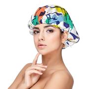Music, Musical Notes, Stylish,Adjustable Silk Hair Wrap Adult's Satin Sleeping Cap Hair Women's Elastic Sleep Bonnet
