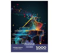 Music Notation 1000 Piece Jigsaw Puzzles for Adults Family Challenge Toys Home Decoration Creativity & Gift Giving 38x26cm/1000pcs