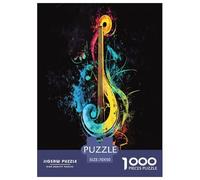 Music Notation Jigsaw Puzzles Puzzle for Adults Kids. 1000 Piece Great Gifts Challenge Toy Educational Game Home Decoration for Educational Games Gifts 70x50cm/1000pcs