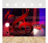 Music Notation Photography Background Music Notes Music Symbol Dream Music Concert Dance Party Backdrop Music Themes Decor 300x200CM