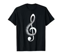 Music Note Clef Bass Music Lovers & Artists Treble Clef Tee T-Shirt