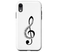 Music Note Clef Bass Treble Clef Shirt Tee Music Men WOmen Case for iPhone XR