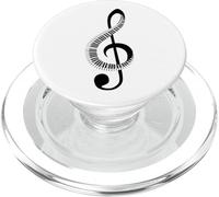 Music Note Clef Bass Treble Clef Shirt Tee Music Men WOmen PopSockets PopGrip for MagSafe