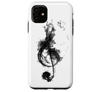 Music Note Clef Bass Treble Clef Tee Music Lovers & Artists Case for iPhone 11