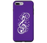 Music Note Clef Bass Treble Clef Tee Music Lovers & Artists Case for iPhone 7 Plus/8 Plus