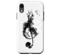 Music Note Clef Bass Treble Clef Tee Music Lovers & Artists Case for iPhone XR